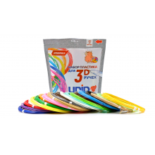 Набор пластика для 3D ручек UNID ABS-20 (по 10м. 20 цветов) ABS20